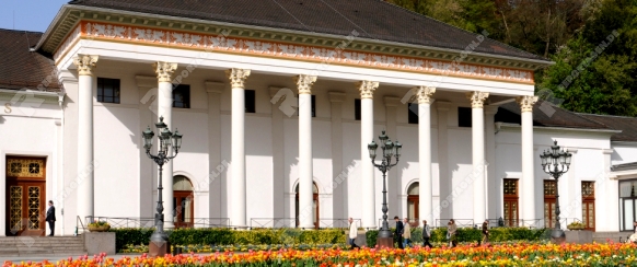 Die Kurstadt Baden-Baden im Fruehling / Baden-Baden in spring