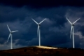 Wind generators in Burgos province, Spain