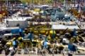 MUNICH, GERMANY - APRIL 15: the world biggest trade fair for building machines, titled BAUMA 2013, takes place with 3400 exhibitors from 57 nations from 15.-21. April 2013 in Munich, Germany