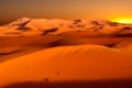 Dunes in Morocco at sunset