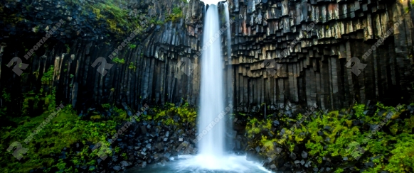 Svartifoss, Black Waterfall, Iceland