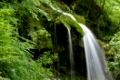 Wasserfall im Wald bei Neidlingen, Schwaebische Alb, Deutschlandwaterfall in the forest near Neidlingen, Schwaebische Alb, Germany