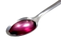 spoon with cough syrup