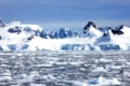 Beautiful mountains and ice floes, Antarctic Peninsula, Antarctica