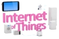 Internet of Things Concept - Home Appliances Connected To Smartphone 