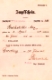 Impfschein Pockenschutzimpfung, Erstimpfung Max Buchstätter 1915