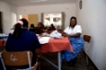 Behindertenzentrum, wo Näharbeiten und Schuhreparaturen durchgeführt werden.Die Jesuitenmission in Makumbi, Simbabwe.Auf dem großen Areal leben in neun Wohnhäusern Waisen, Behinderte, junge Erwachsene. Zudem besuchen circa 1500 Schüler die ansässigen Schulen.Fotografien aufgenommen am 26.4.2013-28.4.2013 von Christian Ender in Makumbi, Simbabwe