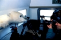 Eisbaer, schaut in Touristenbus
Ursus maritimus
Kanada, Churchill