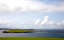 Landeschaft auf der Insel Mainland der Orkney-Inseln